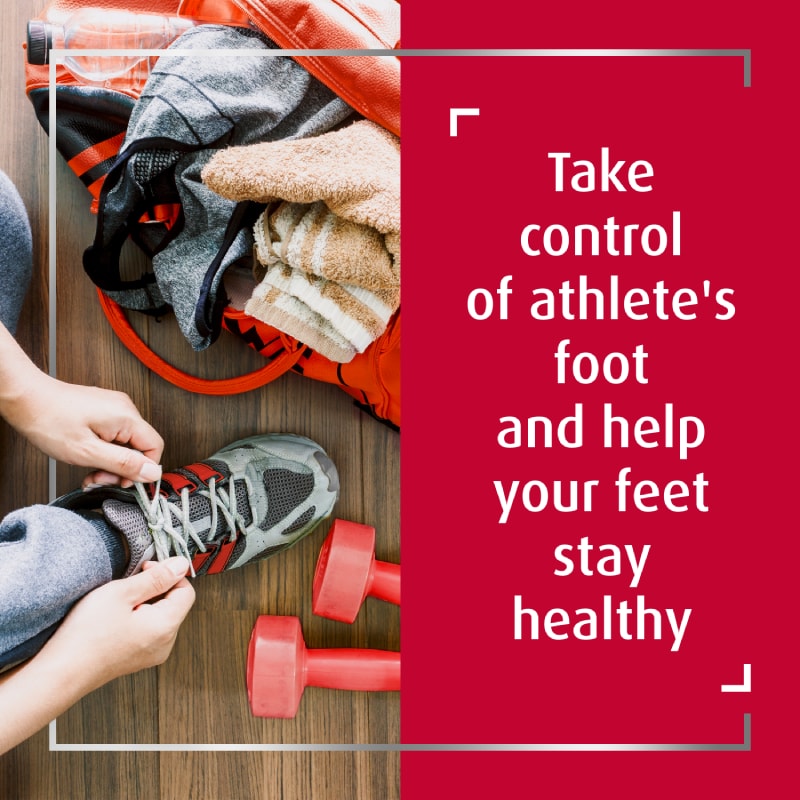 Canesten® Athlete’s Foot 1% w/w Cream